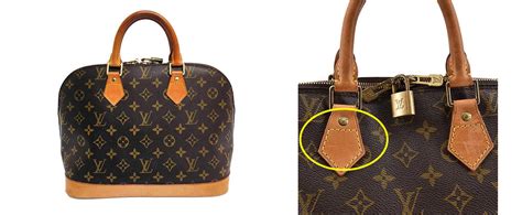 how to spot a fake alma louis vuitton bag|louis vuitton vintage alma bag.